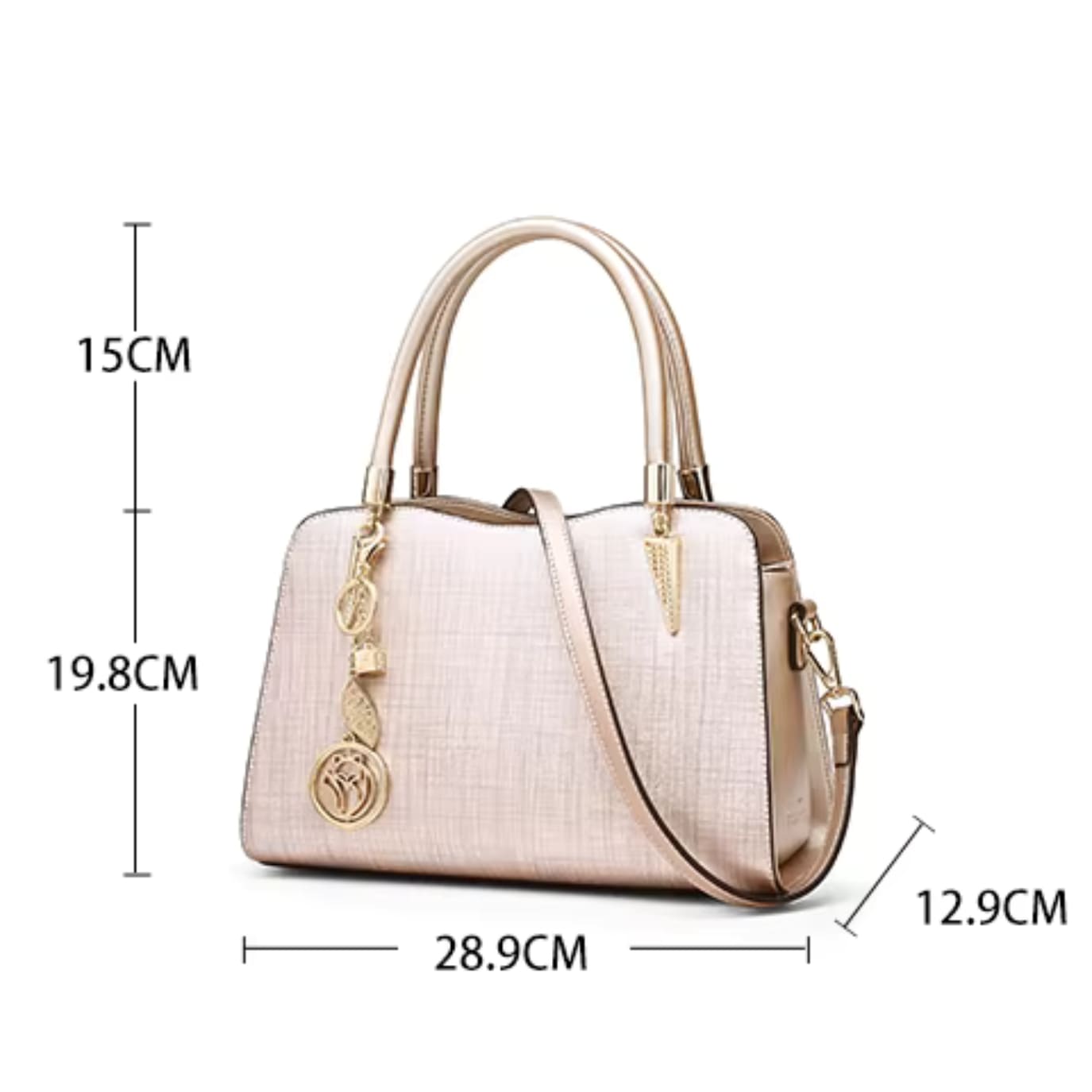 BOLSA FEMININA FOXER FEITA EM COURO GENUÍNO  MODELO  BELLA ROSÊ