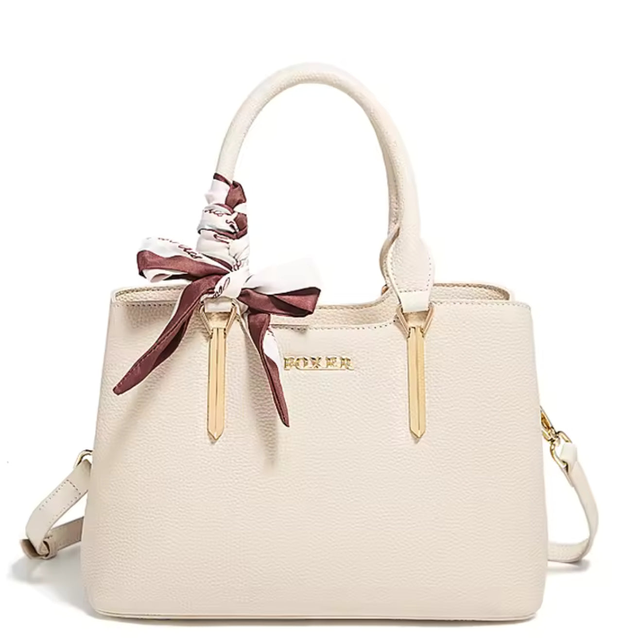 BOLSA FEMININA FOXER  FEITA EM COURO GENUÍNO MODELO FOXER SAINT-CLOUD