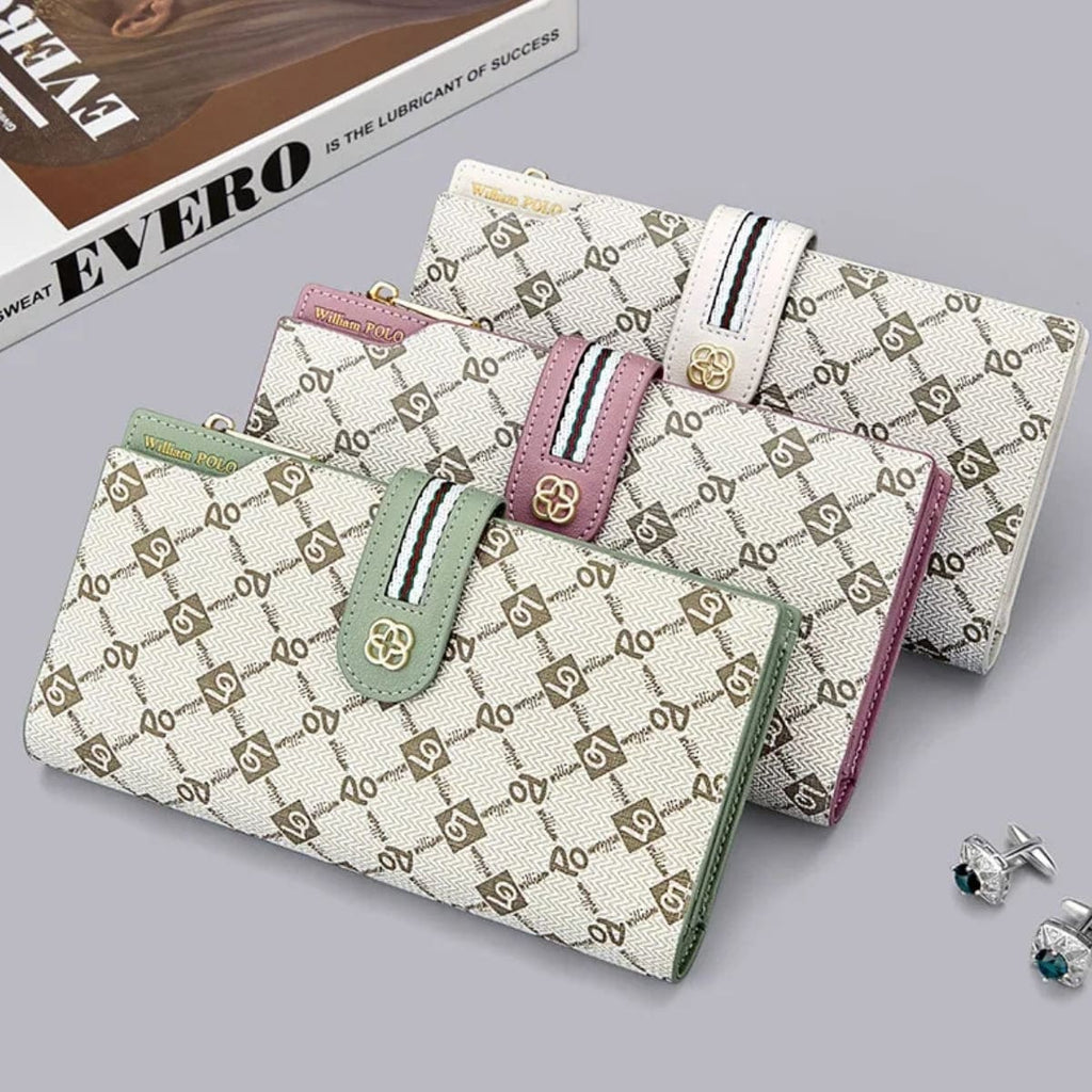 CARTEIRA FEMININA EM COURO  MODELO SUPREME -LINHA WILLIAN POLLO