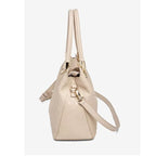 BOLSA FEMININA FOXER FEITAM COURO REFINADO MODELO VERONA BEIGE