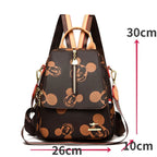 MOCHILA FEMININA FEITA EM COURO MODELO MICKEY MOUSE