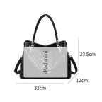 BOLSA FEMININA FOXER FEITA EM COURO GENUÍNO MODELO FOXER MONTAIGNE