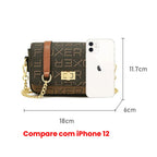 BOLSA FEMININA FOXER FEITA EM COURO REFINADO MODELO MARVEILLE