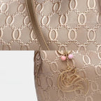 BOLSA FEMININA FOXER TRANVERSAL FEITA EM  COURO GENUÍNO MODELO ALMA GOLDEN