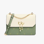 BOLSA FEMININA FOXER FEITAM EM COURO REFINADO MODELO BELLA DUO CHARM