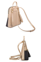 Conjunto Bolsa feminina transversal  feita em couro sintético  modelo Zafira