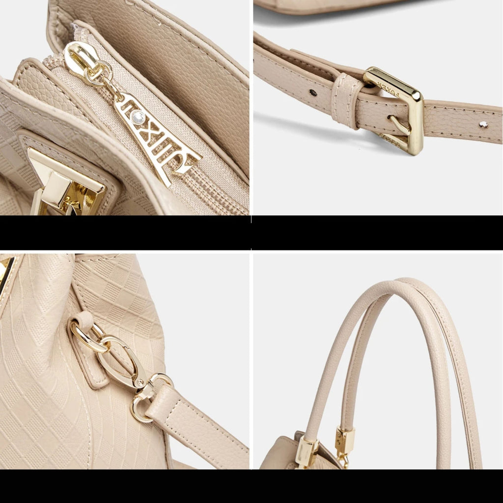 BOLSA FEMININA FOXER FEITA EM COURO GENUÍNO MODELO FOXER MONTAIGNE