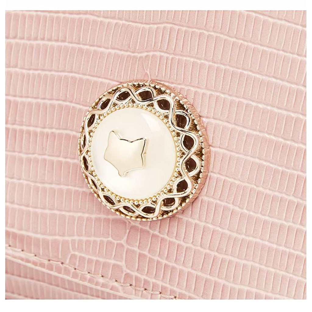 BOLSA FEMONINA FOXER TRANSVERSAL FEITA EM COURO GENUÍNO MODELO ROSE LUMIÈRE