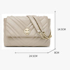 BOLSA FEMININA FOXER FEITA EM COURO GENUÍNO MODELO  CAMILLE PRESTIGE