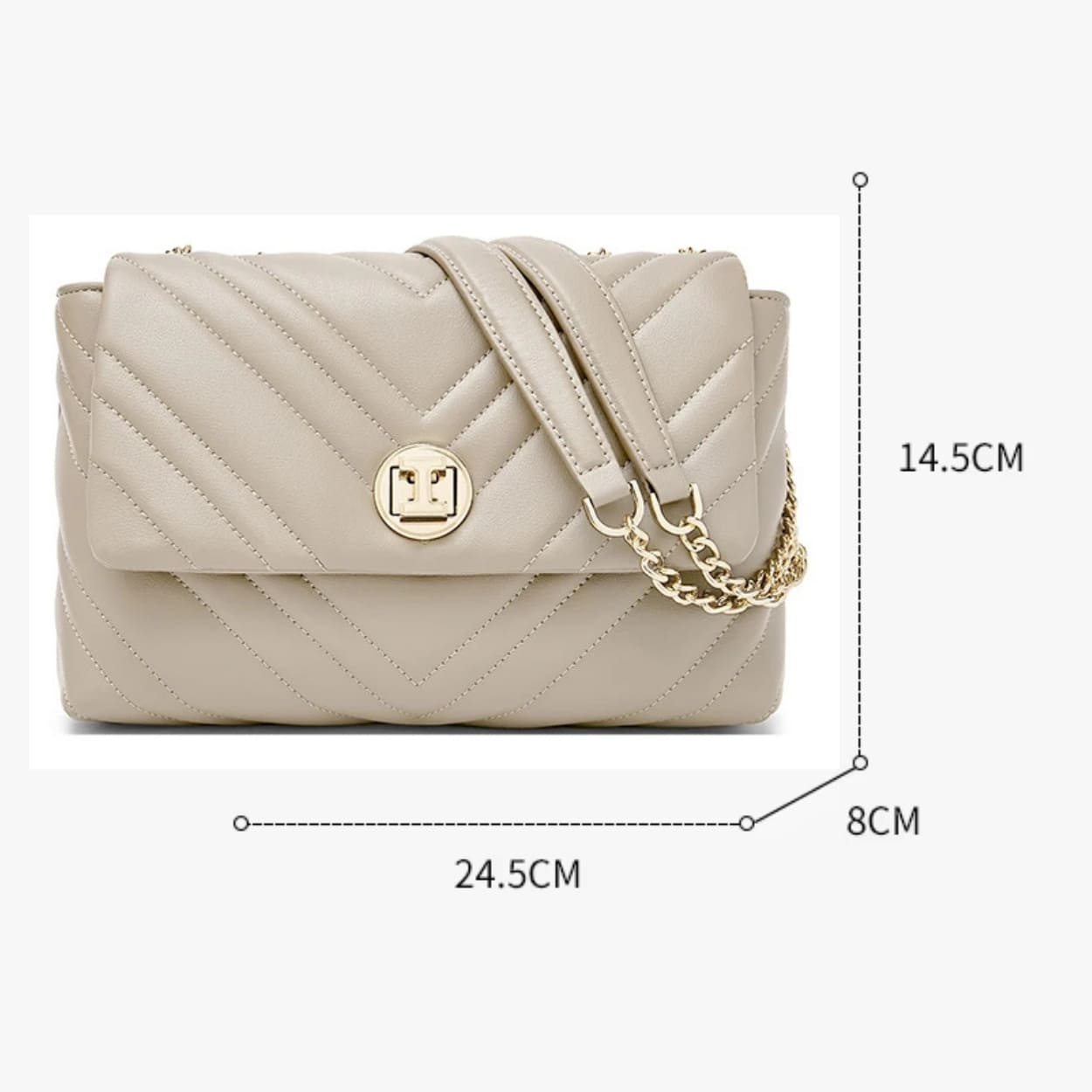 BOLSA FEMININA FOXER FEITA EM COURO GENUÍNO MODELO  CAMILLE PRESTIGE