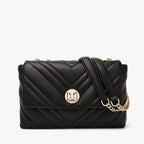 BOLSA FEMININA FOXER MODELO LUXE FLAP BLACK
