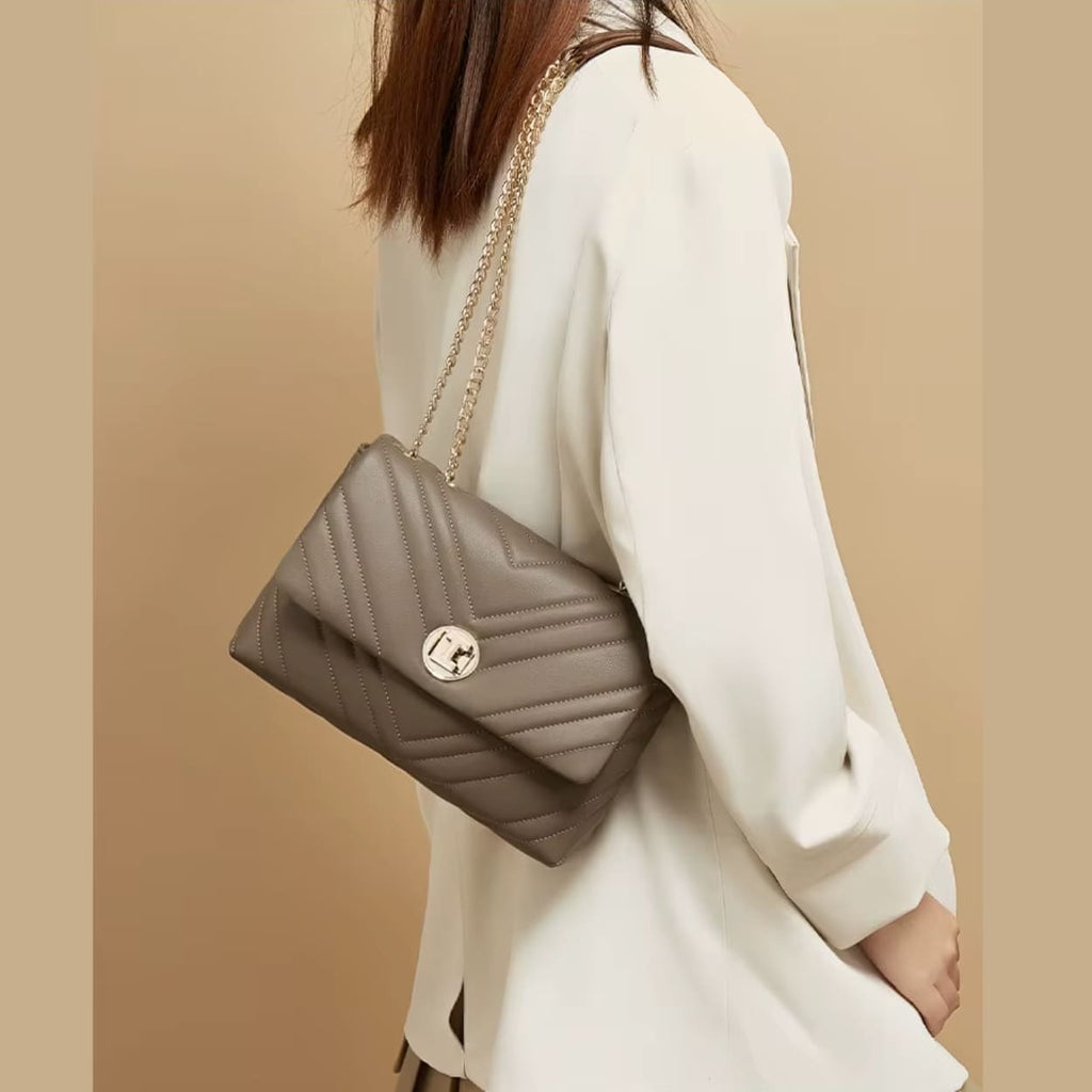 BOLSA FEMININA FOXER FEITA EM COURO GENUÍNO MODELO  CAMILLE PRESTIGE