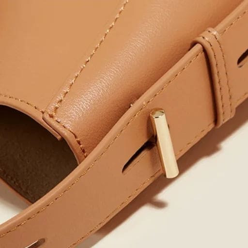 BOLSA FEMININA EM COURO  FOXER MODELO VALENCIA BROWN