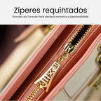 BOLSA FEMIINA EM COURO FOXER MODELO PRESTIGE CABAS BLACK