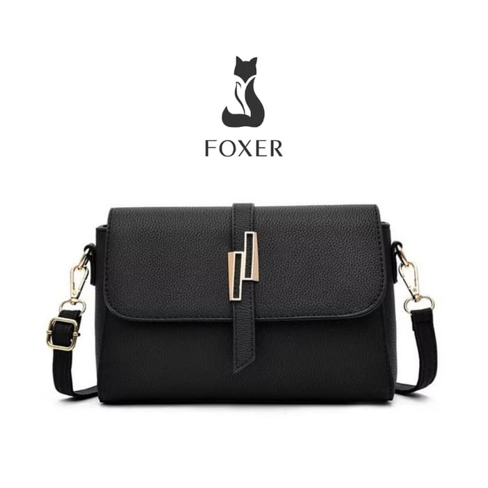 BOLSA FEMININA FOXER  EM COURO BOLSA DE OMBRO MODELO VERONA CROSS