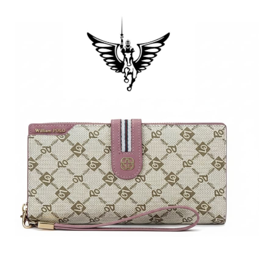 CARTEIRA FEMININA EM COURO  MODELO SUPREME -LINHA WILLIAN POLLO