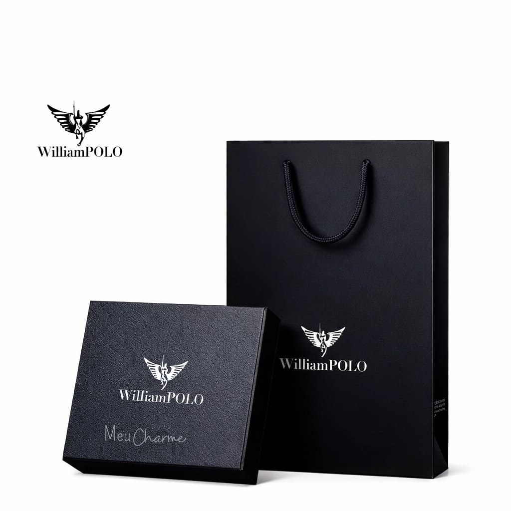 CARTEIRA FEMININA EM COURO  MODELO SUPREME -LINHA WILLIAN POLLO