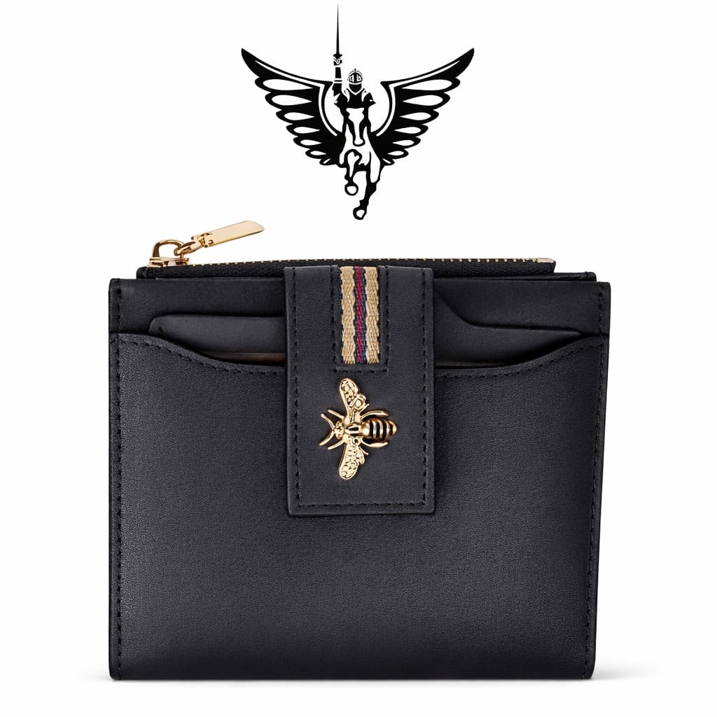 CARTEIRA FEMININA EM COURO GENUINO MODELO ICONIC -LINHA WILLIAM POLO