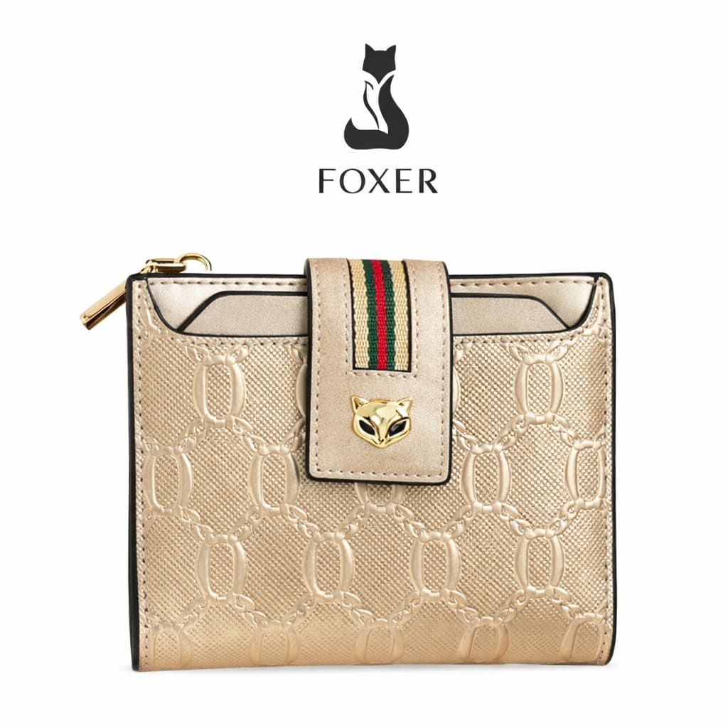 CARTEIRA FEMININA FOXER FEITA EM COURO MODELO VALENTINA