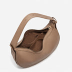 Bolsa Feminina FOXER de Ombro em Couro Legítimo – Modelo Lunéra Brown