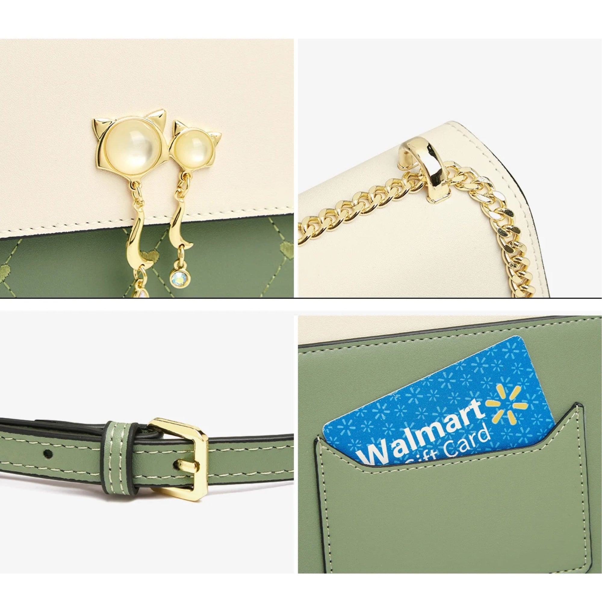 BOLSA FEMININA FOXER FEITAM EM COURO REFINADO MODELO BELLA DUO CHARM