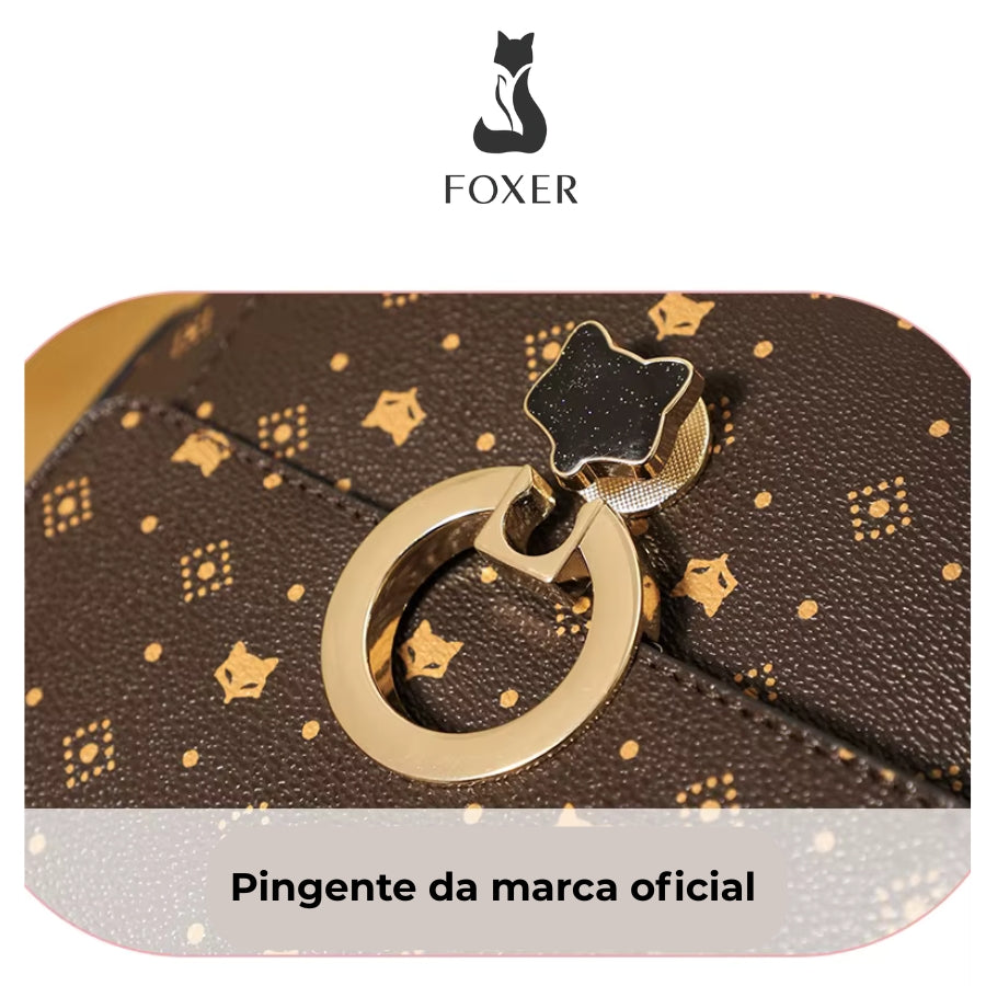 BOLSA DE OMBRO TRANSVERSAL FEMININA FOXER MODELO VELIN