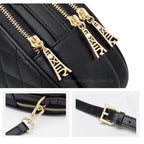 BOLSA FEMININA FOXER FEITA EM COURO REFINADO  MODELO JOLIE BLACK