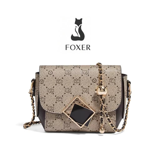 BOLSA DE OMBRO TRANSVERSAL FEMININA FOXER MODELO VELIN