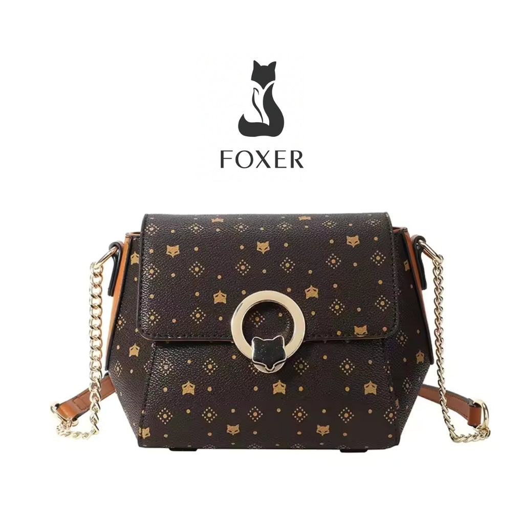 BOLSA DE OMBRO TRANSVERSAL FEMININA FOXER MODELO VELIN