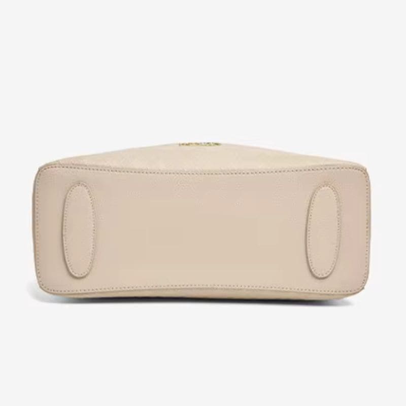 BOLSA FEMININA FOXER FEITAM COURO REFINADO MODELO VERONA BEIGE