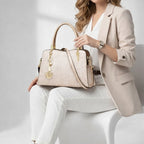 BOLSA FEMININA FOXER FEITA EM COURO GENUÍNO  MODELO  BELLA ROSÊ