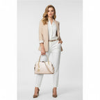 BOLSA FEMININA FOXER FEITA EM COURO GENUÍNO  MODELO  BELLA ROSÊ