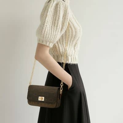 BOLSA TRANSVERSAL FOXER MODELO LADY BROWN