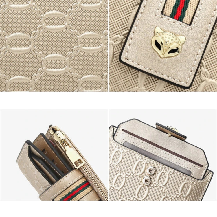 CARTEIRA FEMININA FOXER FEITA EM COURO MODELO VALENTINA