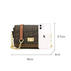 BOLSA TRANSVERSAL FOXER MODELO LADY BROWN