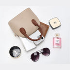 BOLSA  FEMININA DE OMBRO FOXER MODELO MARCELLINE TREILLIS