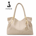 Bolsa feminina FOXER Saint Germain em couro genuíno