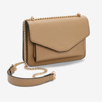 BOLSA FEMININA TYRANSVERSAL FOXER FEITA EM COURO REFINADO MODELO ARVELLE