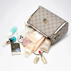 BOLSA FEMININA FOXER FEITA EM COURO REFINADO MODELO CÉLINEA GRAY