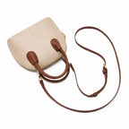 bolsa feminina transversal pequena em couro