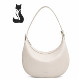 Bolsa Feminina FOXER de Ombro em Couro Legítimo – Modelo Lunéra White