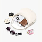 BOLSA FEMININA DE OMBRO FOXER FEITA EM COURO LEGÍTIMO MODELO LUNÉRA WHITE