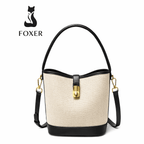 BOLSA FEMININA FOXER FEITA EM COURO MODELO SAINT HONORÉ