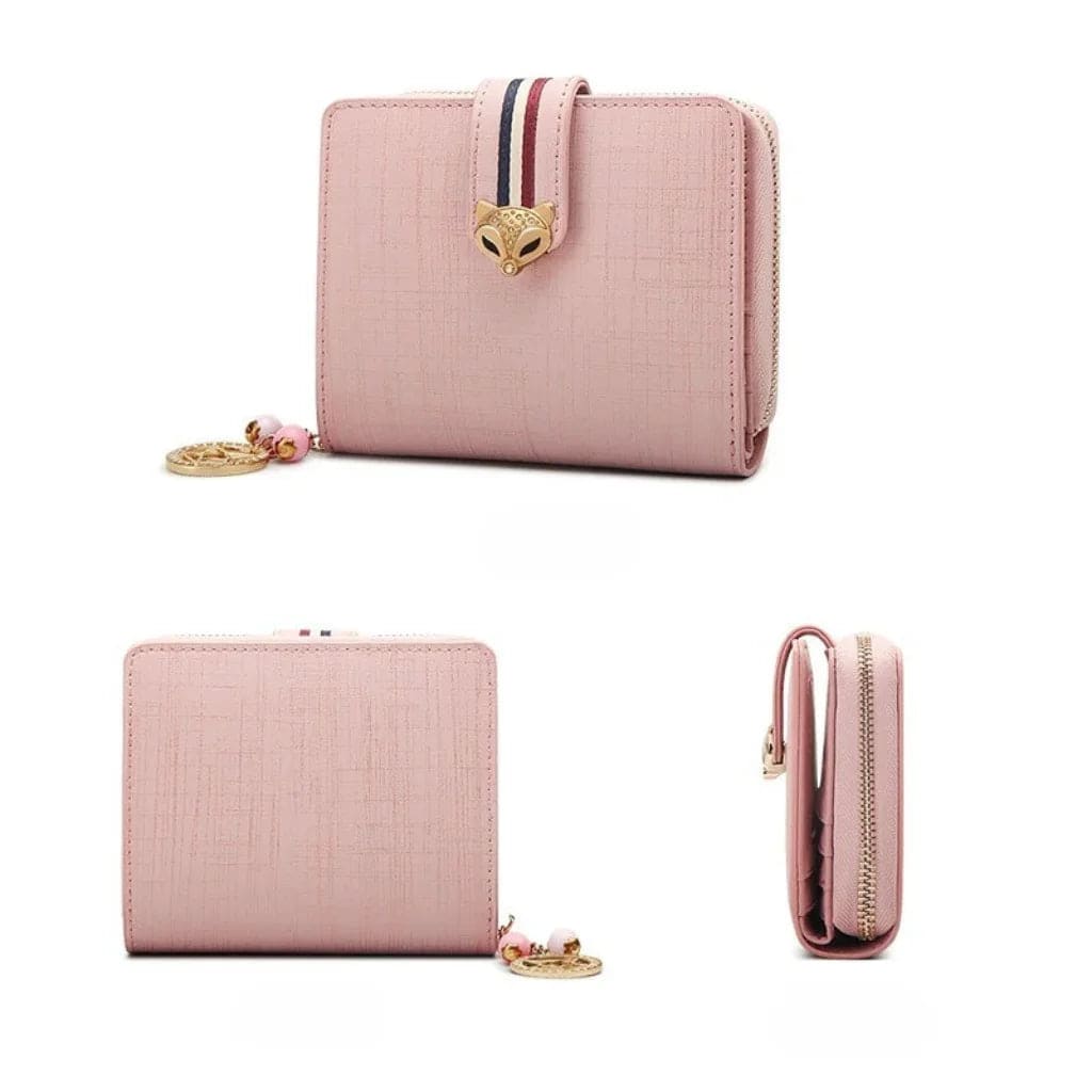 CARTEIRA FEMININA FOXER FEITA EM COURO GENUÍNO MODELO DALPHNE