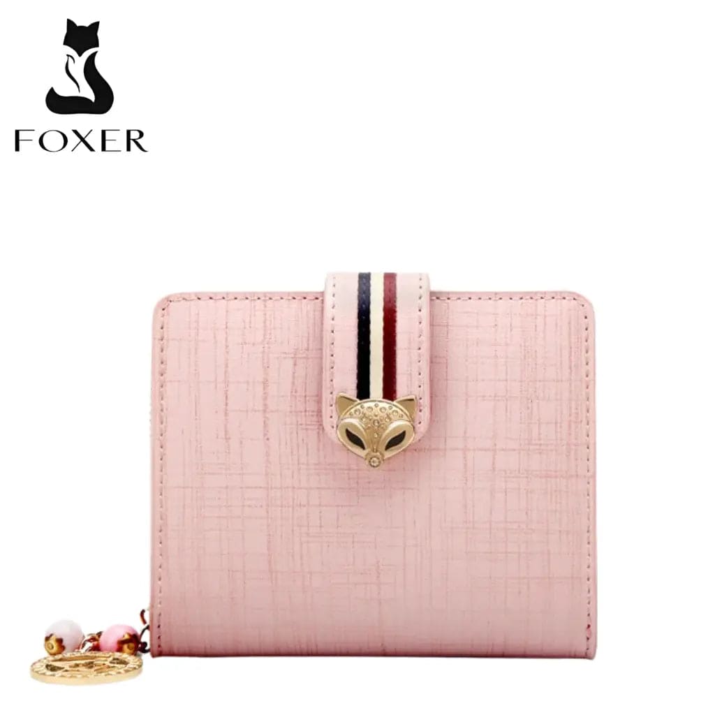 CARTEIRA FEMININA FOXER FEITA EM COURO GENUÍNO MODELO DALPHNE