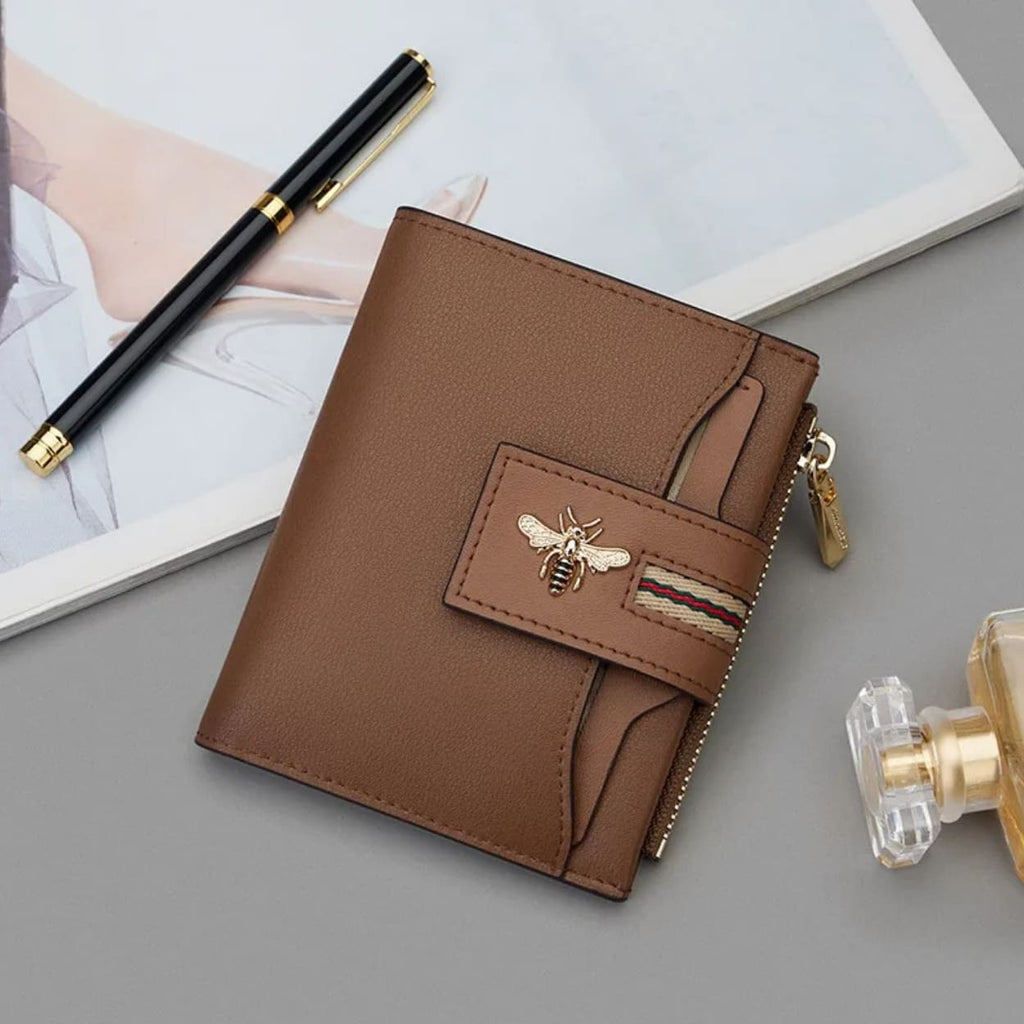 CARTEIRA FEMININA EM COURO GENUINO MODELO ICONIC -LINHA WILLIAM POLO