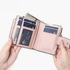 CARTEIRA FEMININA FOXER FEITA EM COURO MODELO VALENTINA