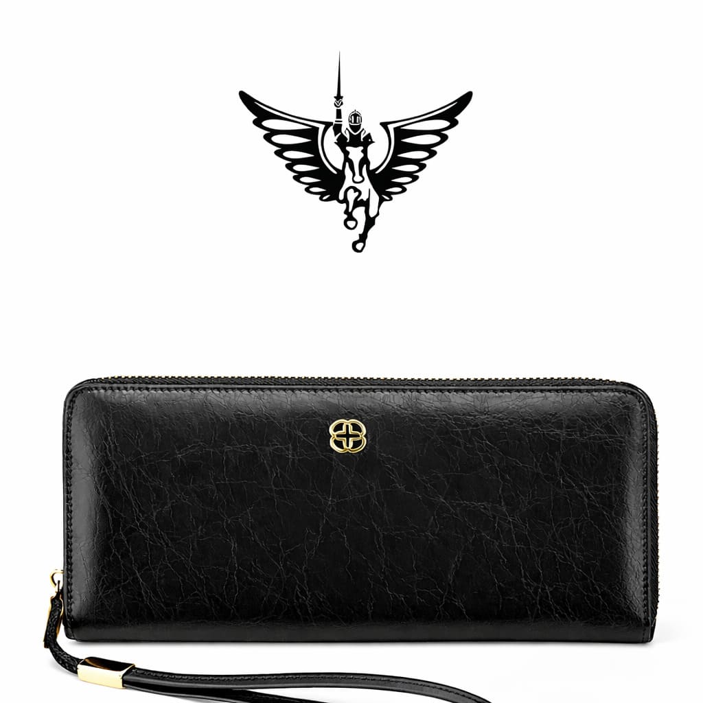 CARTEIRA FEMININA FEITA EM COURO GENUÍNO MODELO  RIVOLÉE – LINHA  WILLIAM POLO