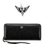 CARTEIRA FEMININA FEITA EM COURO GENUÍNO MODELO  RIVOLÉE – LINHA  WILLIAM POLO