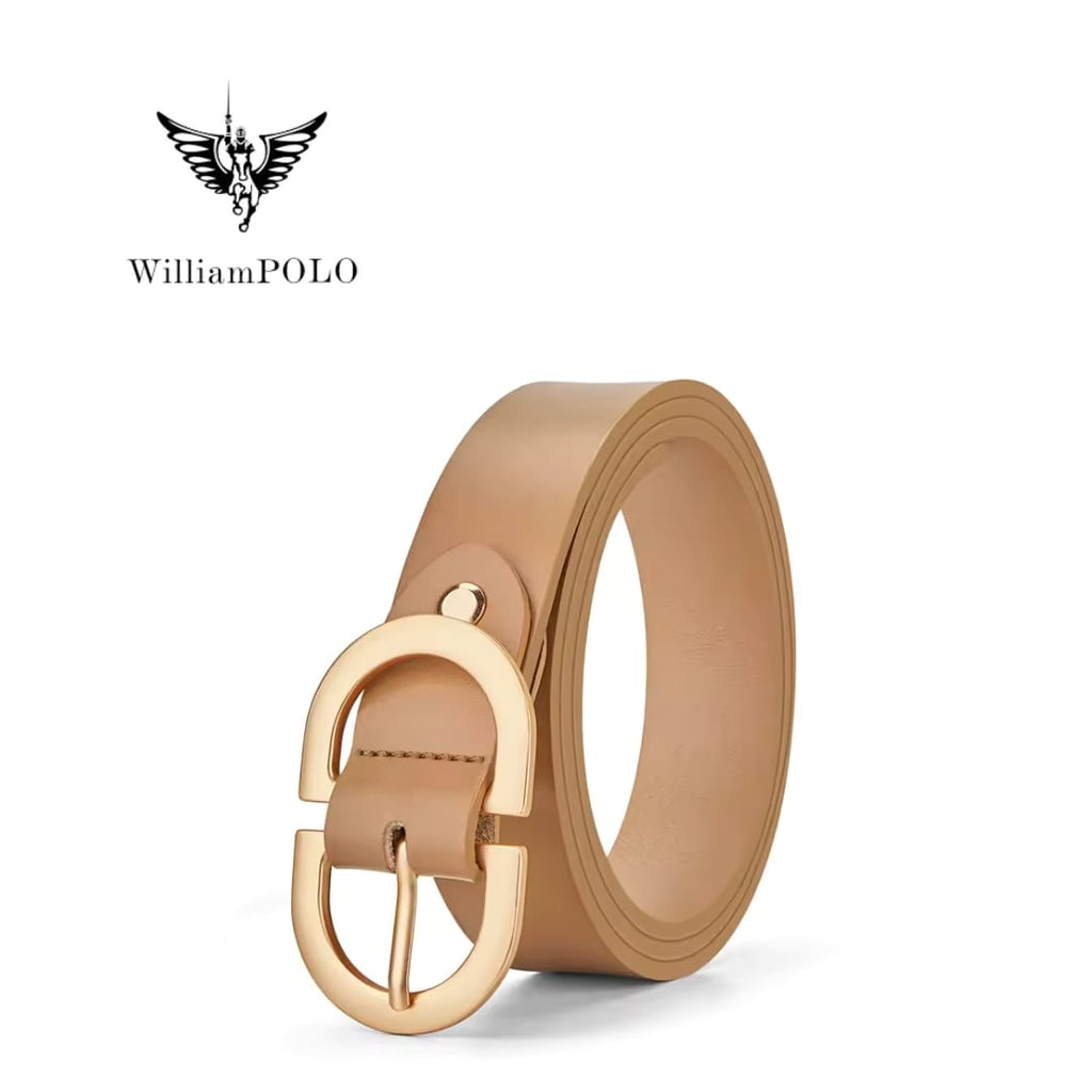 CINTO FEMININO  FEITO EM COURO  LEGÍTIMO MODELO CÉLINEA NUD – LINHA WILLIAMPOLO